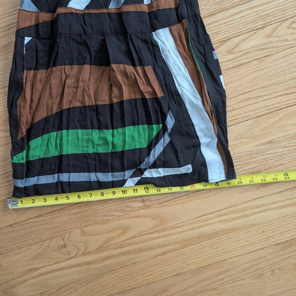 NEW Derek Lam For Design Nation RIO Sleeveless drop waist Dress Small Striped - Picture 11 of 15